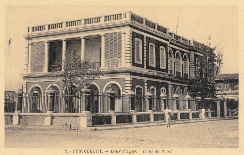04-13 - Pondichery - cour d'appel - vue vers le sud-ouest - 2